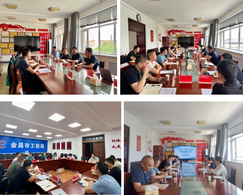 謀深謀實(shí)“十五五”規(guī)劃“三個(gè)重大”，我院邀行業(yè)專家參與座談——金昌市工信局組織企業(yè)座談會(huì)