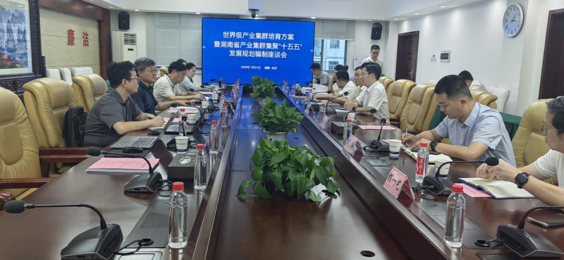 正式起航！湖南省蓄勢聚能駛向世界級產(chǎn)業(yè)集群新未來 ——我院作為智庫支持單位合力助航